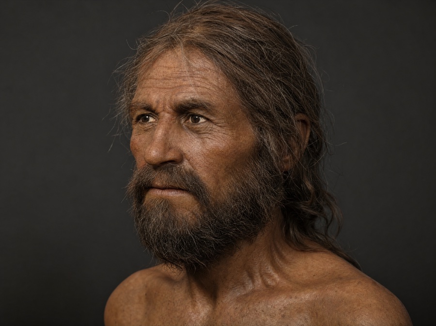 Ötzi the Iceman — reconstruction
